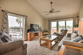 Breezy St Augustine Condo Walk to Crescent Beach!